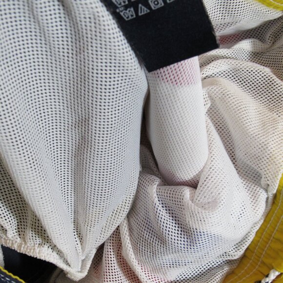 Tommy Hilfiger US.085 Mens Swim Trunks Shorts Spell Out Mesh Lined Size S Blue - Picture 9 of 10